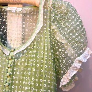 Stunning LoveShackFancy Dress with beautiful lace detail